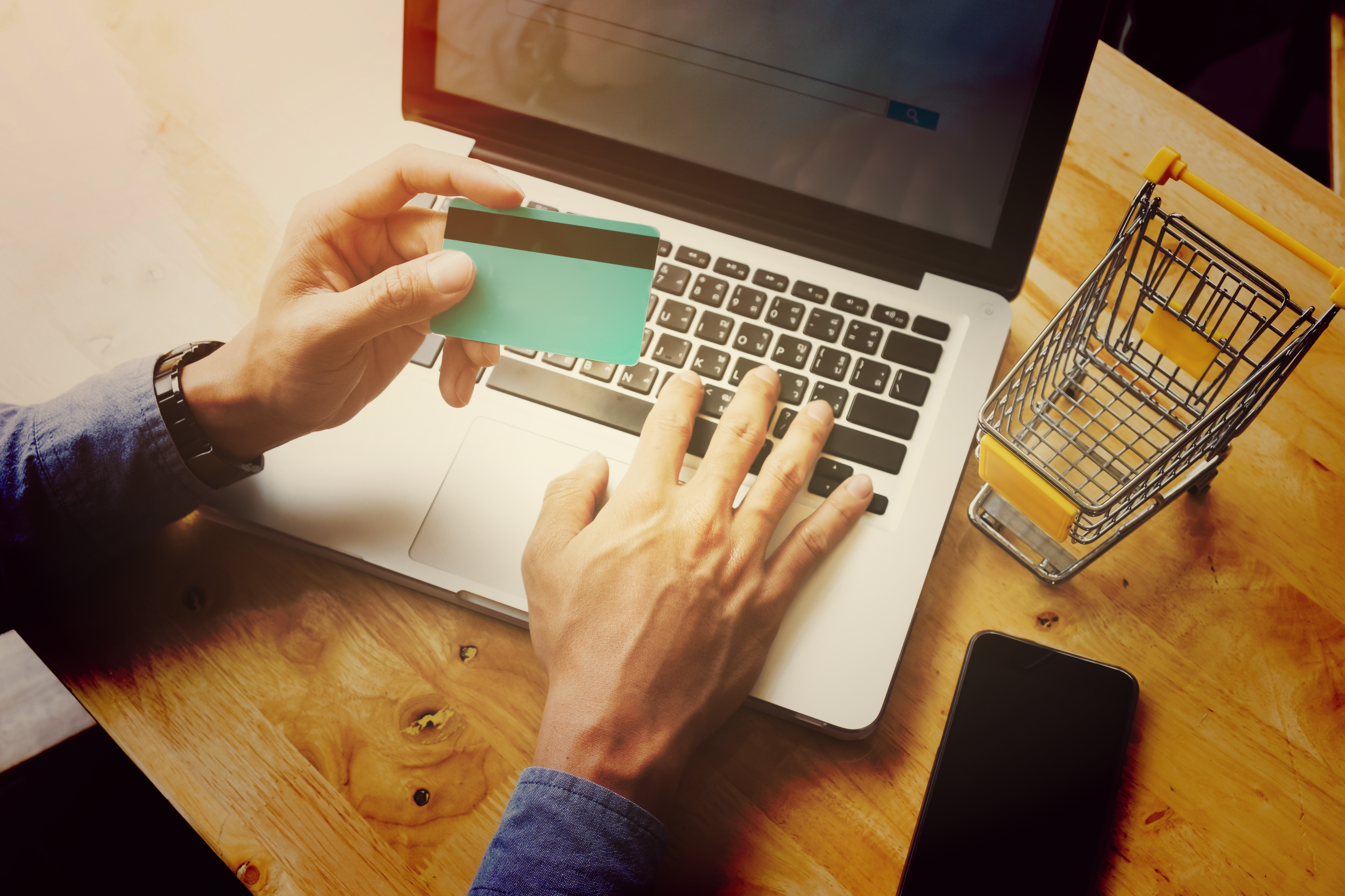 Buying online on a marketplace